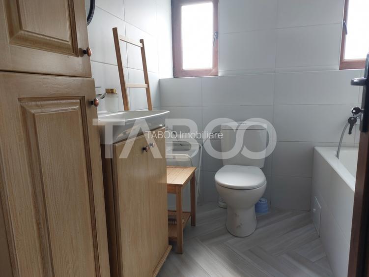 Casa 58 mp cu gradina 300 mp pet friendly central Cisnadioara - 17