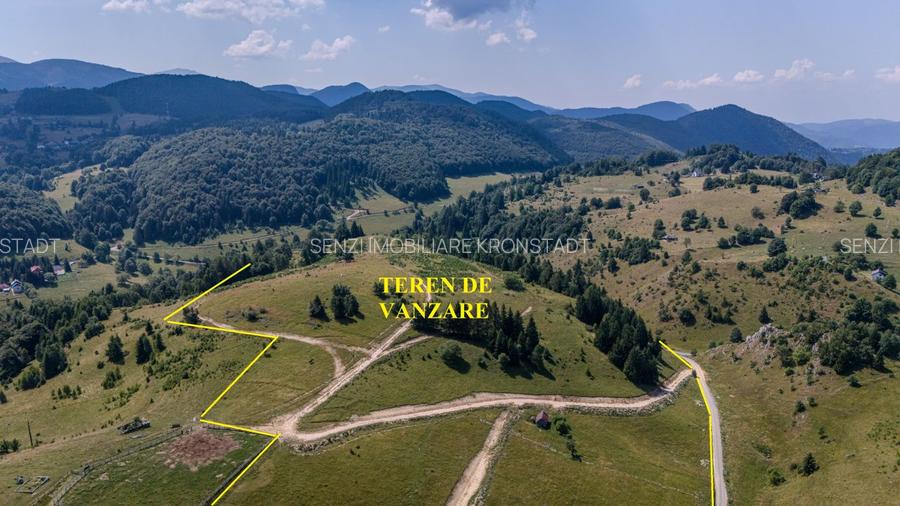 Teren cu panorama unica si incredibila in Sirnea - 6