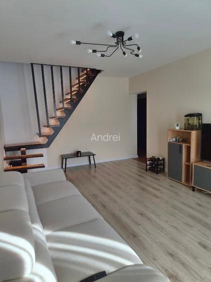 Apartament tip duplex cu gradina (~40 mp)– 2 camere + mansardă amenajată (4 came - 2