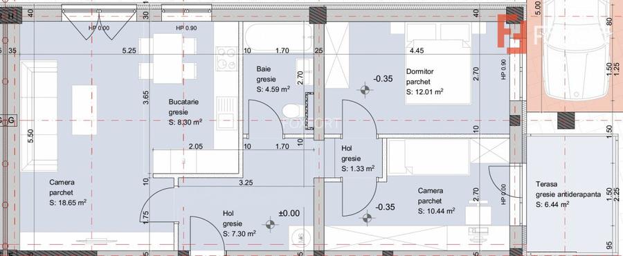 Apartament cu 3 camere, Giroc, zona Planete - ID V2769 - 4