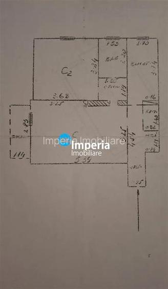 Apartament 2 cam, decomandat circular , de vanzare in zona Copou - Parc Copou - 7