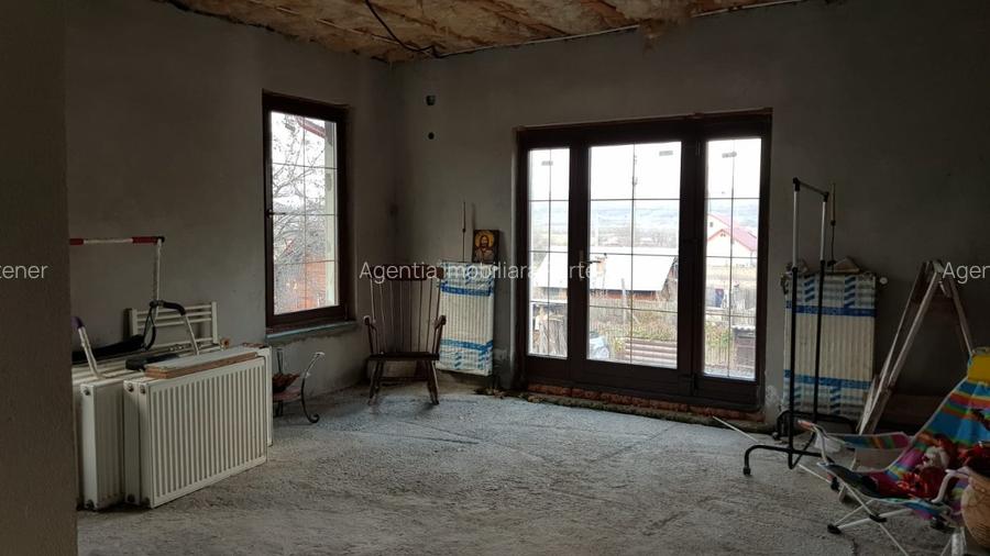 Casa P+M - semifinisata, Merisani, teren 1.065mp - 5