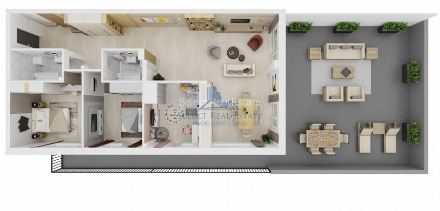 Penthouse\ vanzare \ Sibiu  \ Selimbar - 4