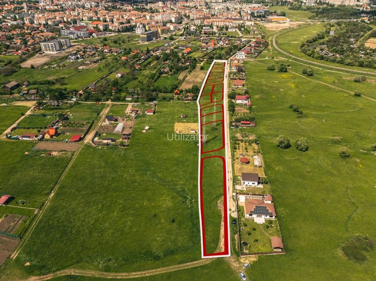 Pachet de 16 loturi individuale, în suprafață totală de 10.000 m² - 4