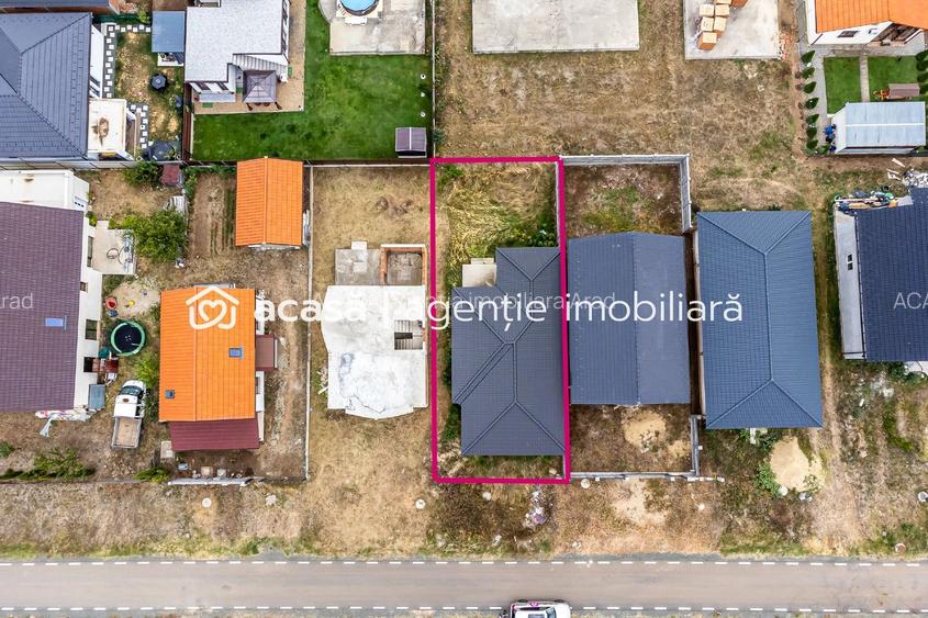 Casă nefinisata la sol in Fântânele, cartier nou Comsion 0 - 8