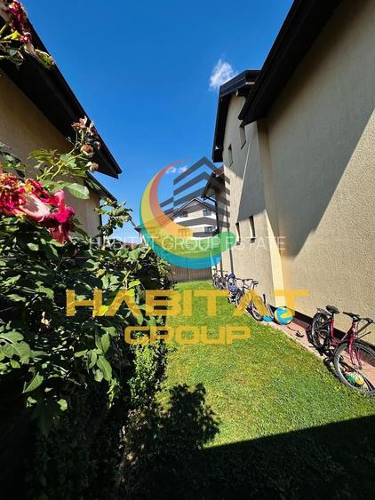 Vila 5 camere, complet mobilată utilată 130 mp utili, teren 250 mp, parter etaj - 19