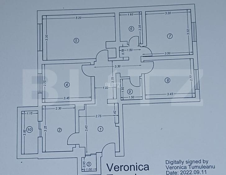 Apartament 4 camere, 82 mp 2 bai, zona Zimbru - 2