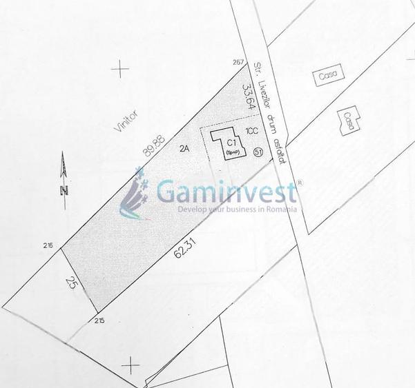 Teren de vanzare, intravilan 2.300 mp zona Doja, in Oradea - 2