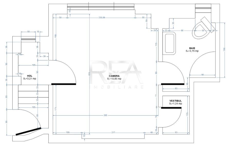 Garsonieră ultracentrală – Piața Lahovari | Renovare recentă - 12