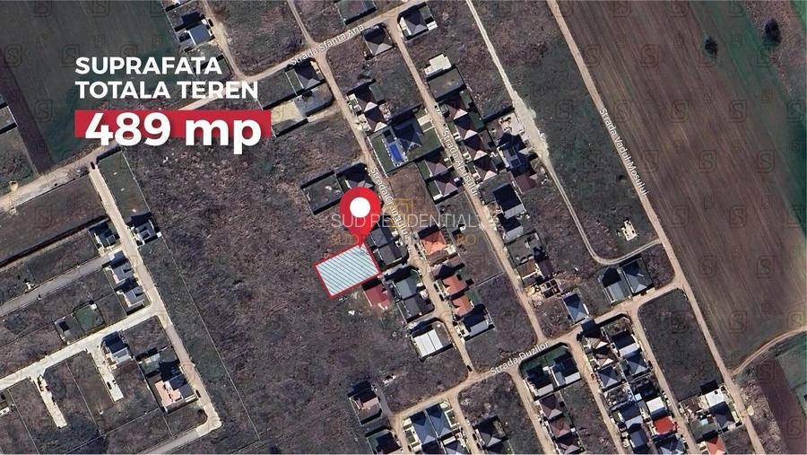 Teren intravilan excelent, suprafata 489 mp, intrare in comuna Berceni - 3