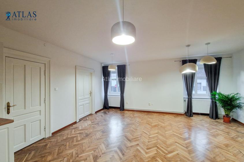 Renovat 2026, 105 mp., str De Mijloc, la casa, parter inalt, 4 camere, parcare - 6