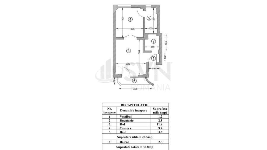 REA1028078 Garsoniera I Dacia I Mobilata si utilata - 8