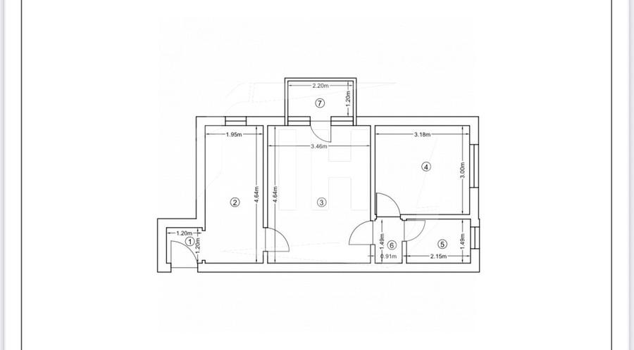 Apartament 2 camere, etaj 1, cartier Grigorescu - 10