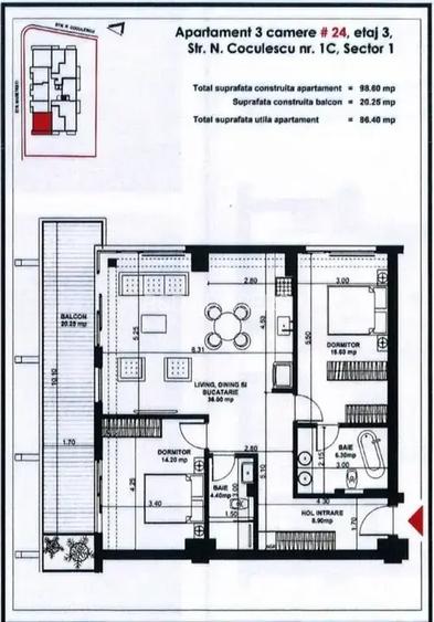 3 Camere | Complex Walter Loft Space | 10 Min. De Metrou Aurel Vlaicu - 14