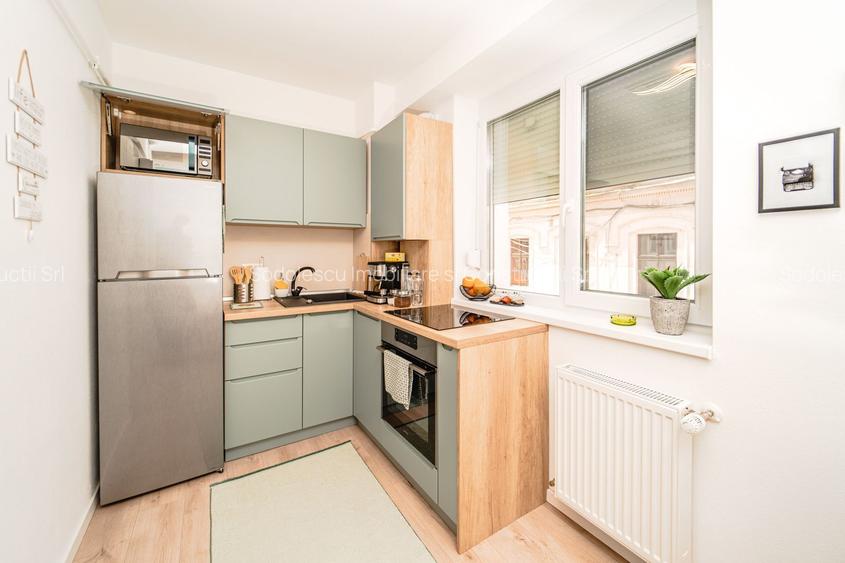 Apartament cu o camera în Piata Unirii cu boxa in CF - 10