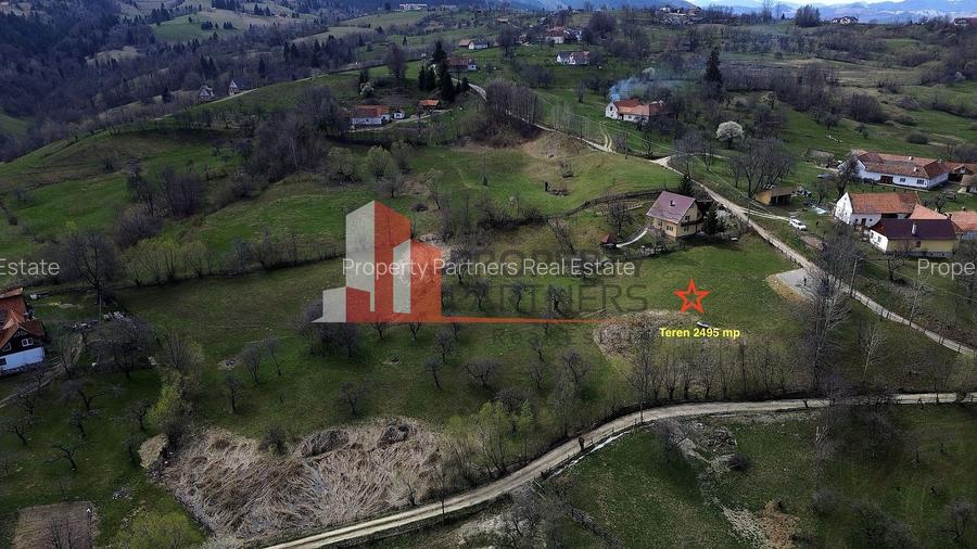 TEREN 2.495 MP | BRAN – SOHODOL | VEDERE PANORAMICĂ SPRE BUCEGI - 9