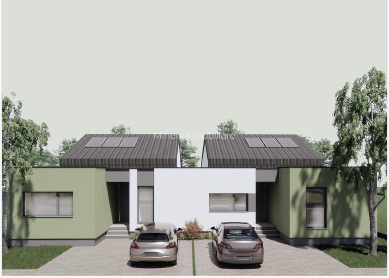 Teren Sacalaz - 806 mp, cu proiect si autorizatie duplex, Comision 0 - 4