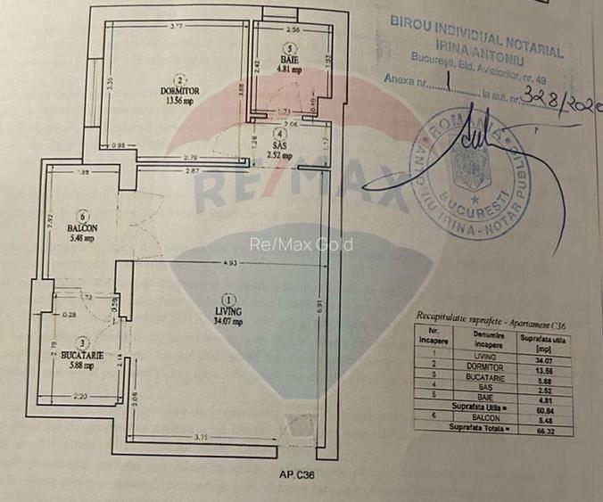 Închiriere 2 camere - 66 mp - Soho Unirii cu loc parcare subteran - 22