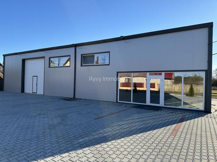 Hală comercială de închiriat, 300 mp, acces facil, Întorsura Buzăului - 6