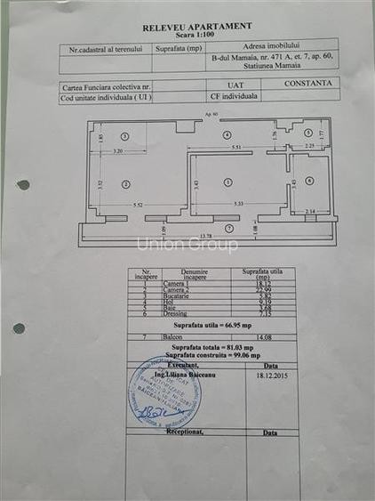 Apartament 2 Camere 81mp, Mamaia Zona Butoaie, Super View Spre Mare - 7