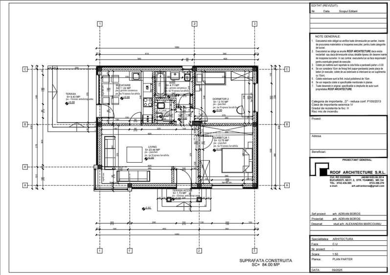 CASA INDIVIDUALA CLINCENI, 3 CAMERE, NOU, TEREN 275MP, COMISION 0% - 1