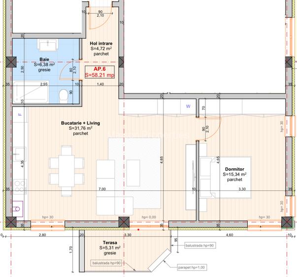 COMISION 0% | Apartament cu 2 camere | Disponibil imediat - 21