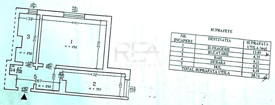Garsoniera decomandata, Parcul Circului, et. 1, an 1983 - 6