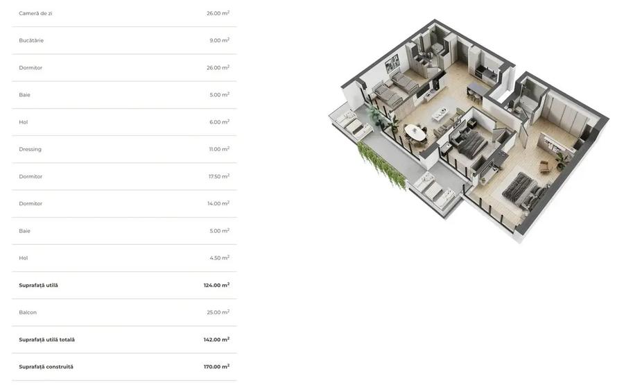 Apartament 4 Camere LUX Padure Baneasa Comision 0 Direct Dezvoltator - 14