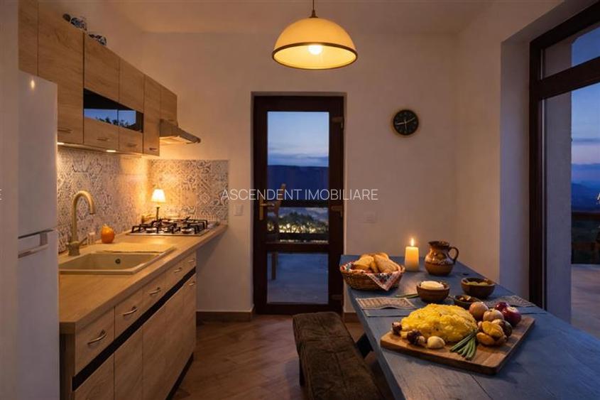 Resedinta/ pensiune, in areal privilegiat. cu 1.000 mp teren, Pestera, Bran, Bra - 5