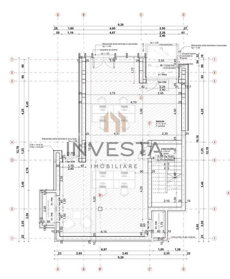 Spatiu premium Zorilor, 250 mp, vitrat, 10 parcari! Panorma deosebita! - 2