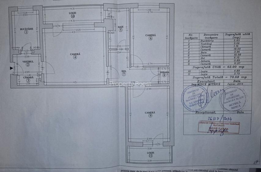 Apartament 3 camere gata de mutare Lujerului, Militari - 1