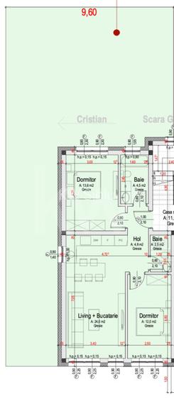 Apartament 3 camere, doua bai, curte 110 mp-Natura la tine acasa! Cristian-SiBiU - 13