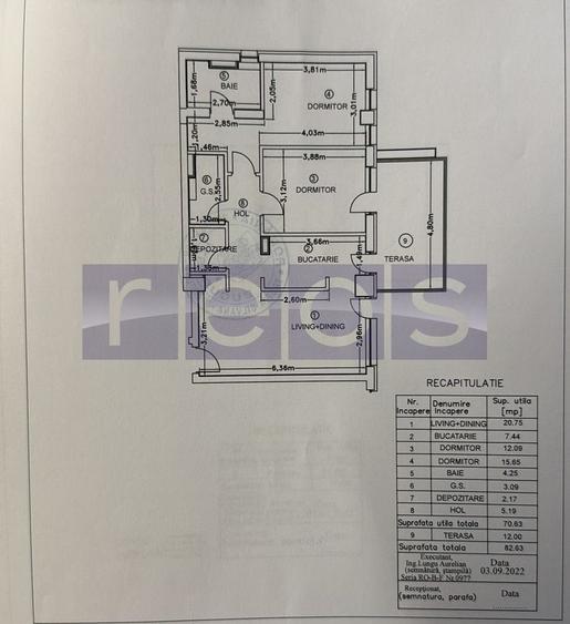 VANZARE 3 CAMERE DECOMANDAT | FINISAJE PREMIUM | CLADIRE DUPA 2000 | - 9