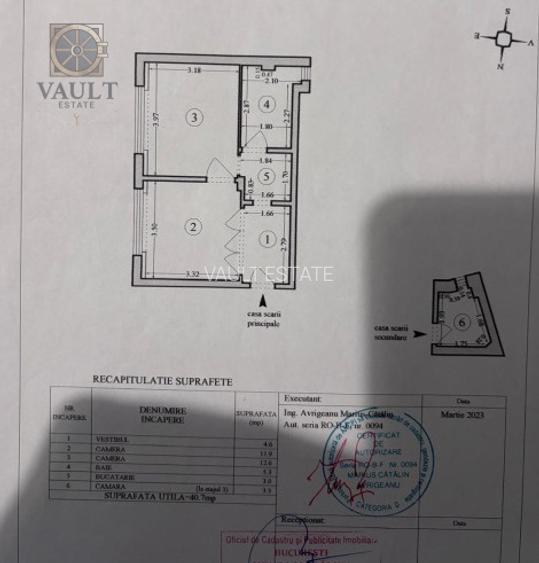 Apartament 2 camere - ETAJ 1  - langa PARCUL CISMIGIU  - 7