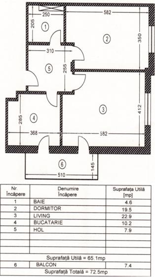 APARTAMENTE CU 2 CAMERE NOI - CARTIER ORIZONT BUZAU - 3