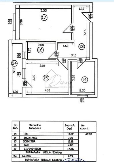 Apartament 2 camere Fundeni Dobroesti I loc parcare inclus I 60 mp - 3
