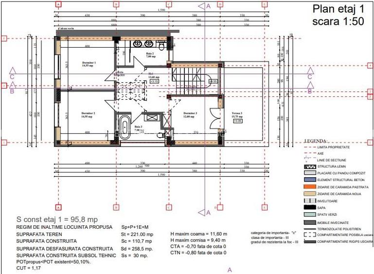 FLOREASCA, VILA 2024, S+P+1+M, 6 CAMERE SUPERBE, CURTE! - 2