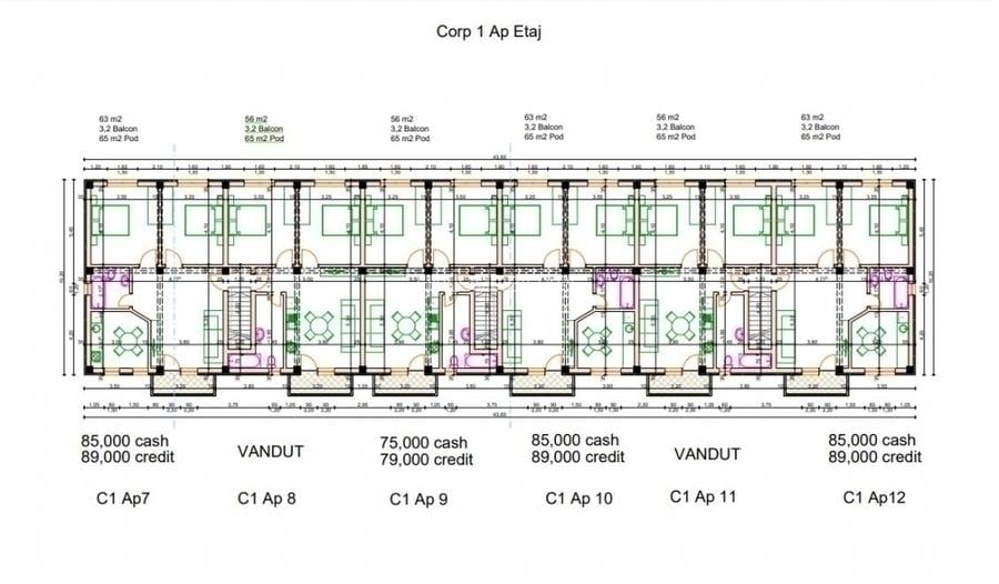 Apartament Premium 3 Camere - Finisaje moderne - Boxa - Loc de parcare - 7