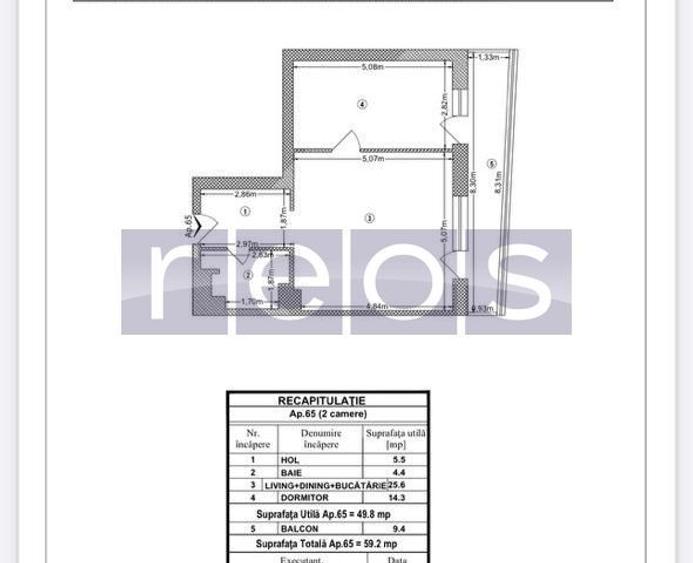 APARTAMENT MODERN 2 CAMERE 59MP SELECT RESIDENCE DRISTOR READY TO MOVE IN - 11