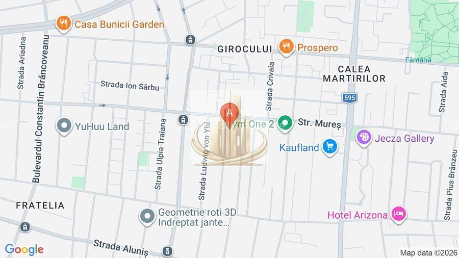 Apartament 1 Cameră DE ÎNCHIRIAT – Giroc, Str. Mureș - 10