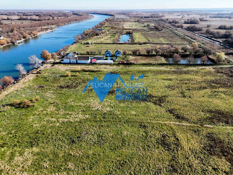Teren intravilan VULTURU, 5.432 MP, front la Dunare 36 ML - 2