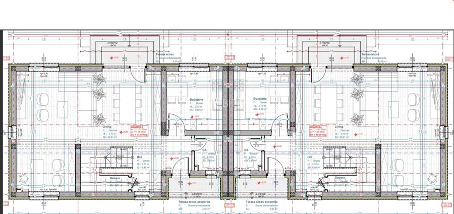 Ansamblu de case de vanzare Floresti zona Tauti finalizat - 8