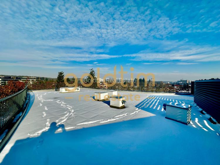 Penthouse spectaculos Iancu Nicolae–155 mp,terasă panoramică 194 mp, design unic - 17