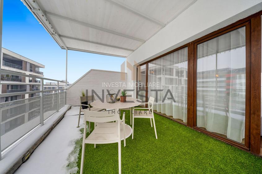 Penthouse de lux pe 2 nivele cu 4 terase in Buna Ziua! - 16