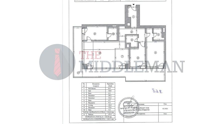 Apartament cu 3 dormitoare -One Floreasca Towers - 1
