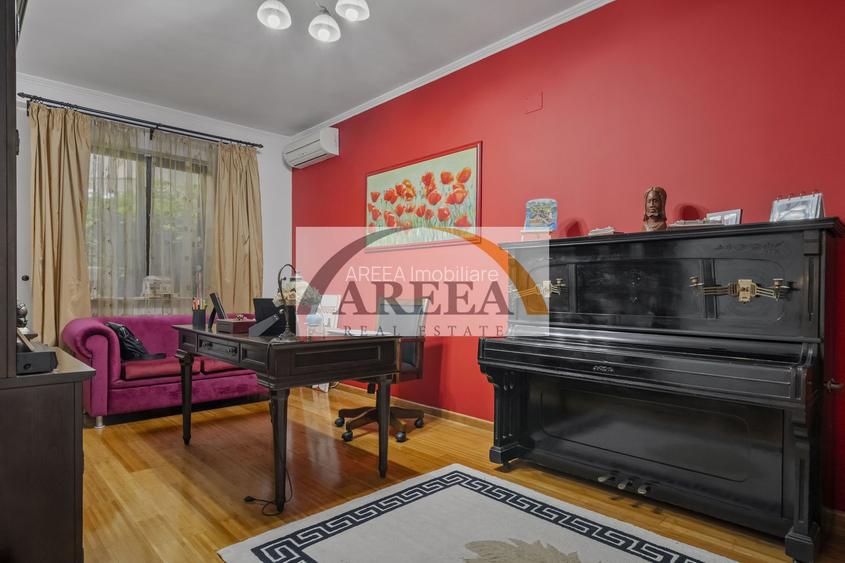 Vilă de închiriat în Pipera – Drumul Negru, ideal familie, curte mare - 15