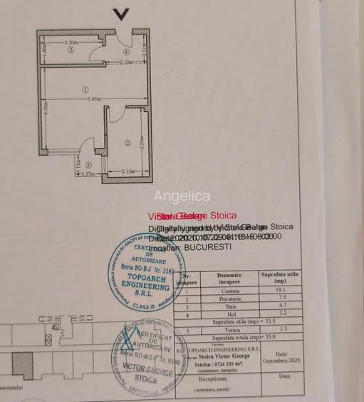 Garsoniera 35mp cu curte 23mp, loc parcare inclus in fata portii - 8