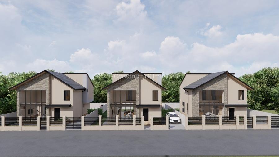 Vile individuale moderne – Living spectaculos  pe două niveluri - 9