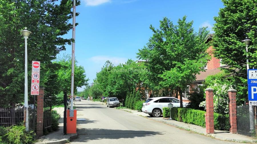 Corbeanca, inchiriez vila superba, stil american, cu semineu si panouri solare - 5