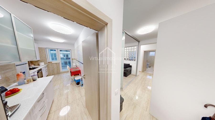 Apartament 3 camere, etaj 1,mobilat,utilat -Cartier Kogalniceanu - 7